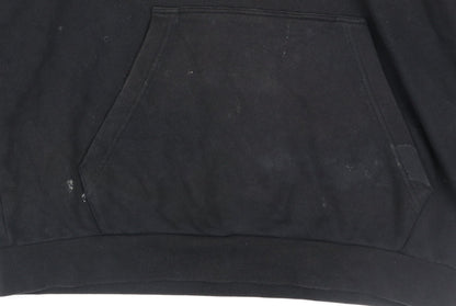 Adidas Men's Black Pullover Hoodie M Logo Sportswear Graphic