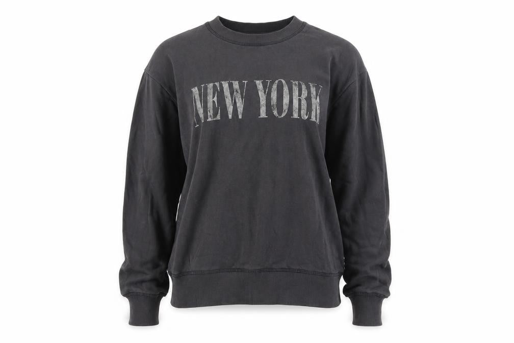 Womens UK Size XS H&M Black Pullover Sweatshirt