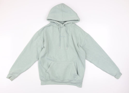 Bench Women’s Green Pullover Hoodie Size 10 Cotton Blend