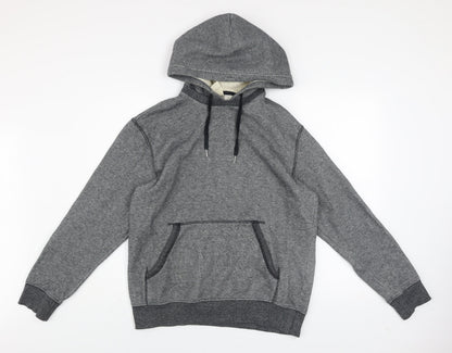 Mens UK Size M H&M Grey Pullover Hoodie