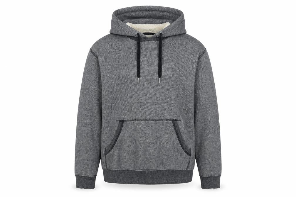 Mens UK Size M H&M Grey Pullover Hoodie