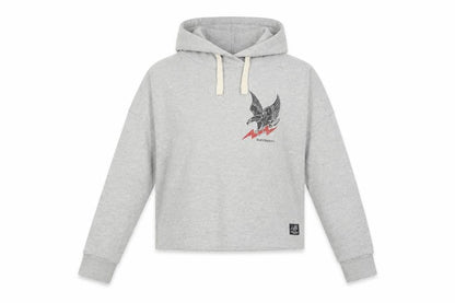 Womens UK Size 6 Superdry Grey Pullover Hoodie