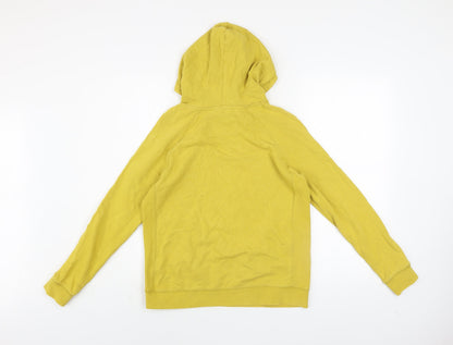 Boys UK Size 11-12 Years Boden Yellow Pullover Hoodie