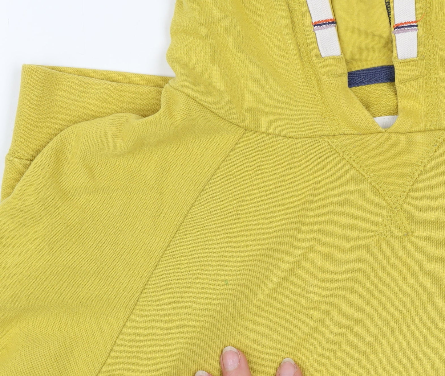 Boys UK Size 11-12 Years Boden Yellow Pullover Hoodie
