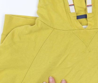 Boys UK Size 11-12 Years Boden Yellow Pullover Hoodie