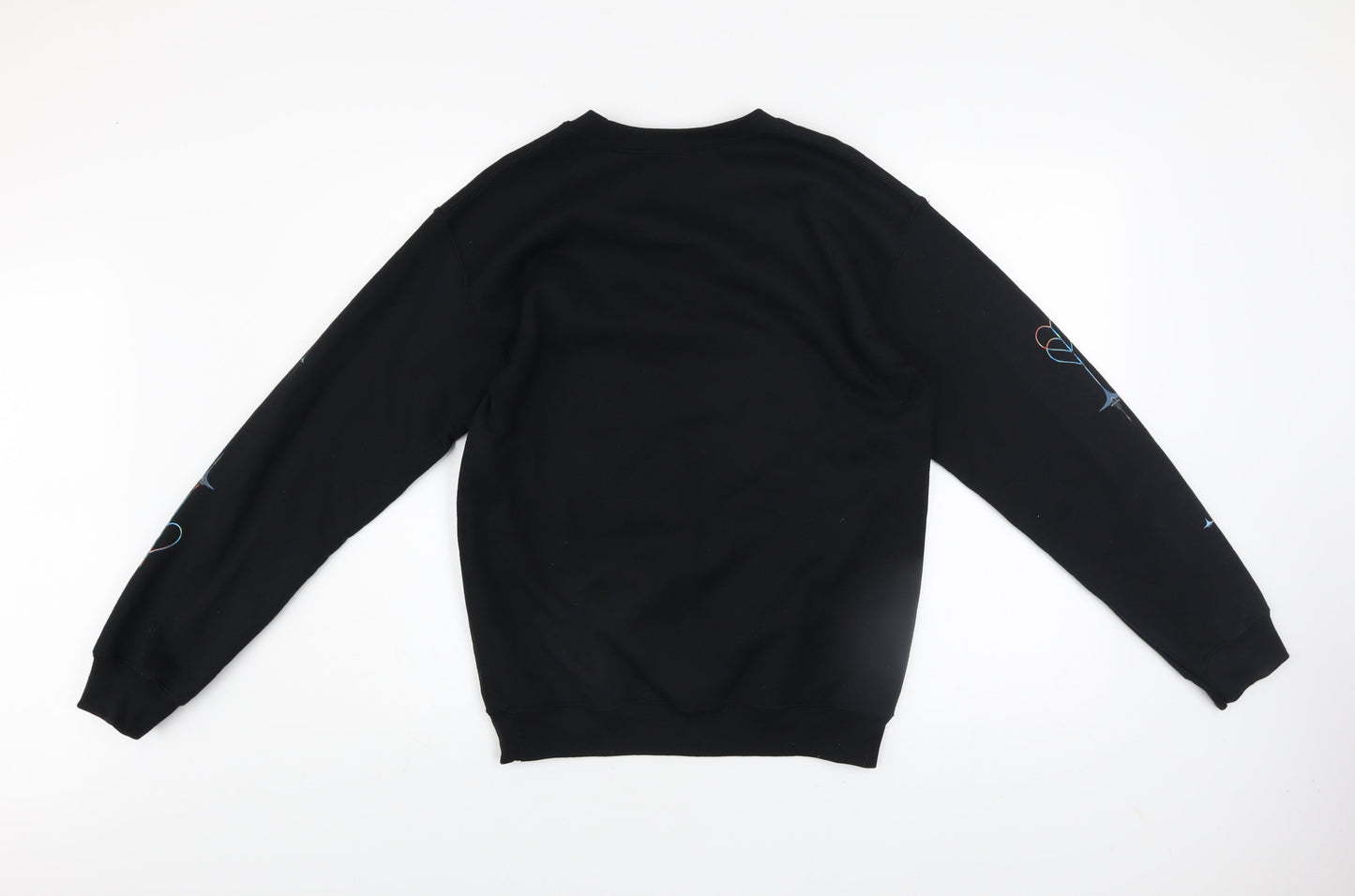 Womens UK Size S BLACKPINK Black Pullover Sweatshirt
