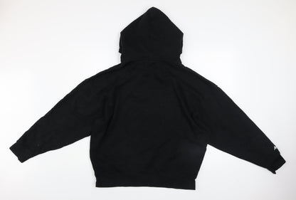 Mens UK Size M Kappa Black Pullover Hoodie