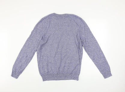Primark Men’s Blue Cotton Crew Neck Jumper Size L