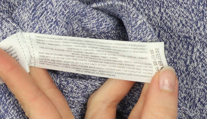 Primark Men’s Blue Cotton Crew Neck Jumper Size L