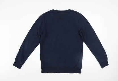 Mens UK Size S JACK & JONES Blue Pullover Sweatshirt
