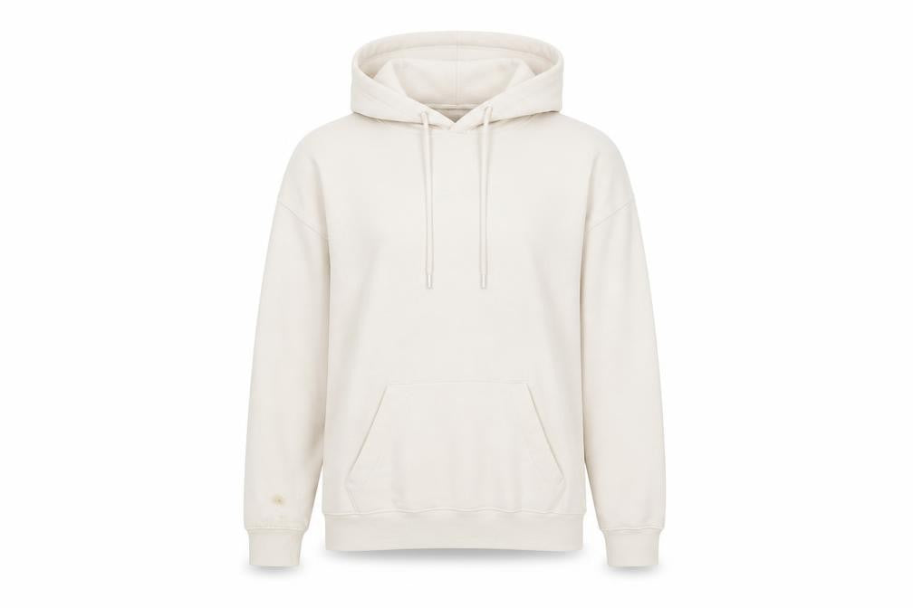 Womens UK Size 10 Bench Beige Pullover Hoodie