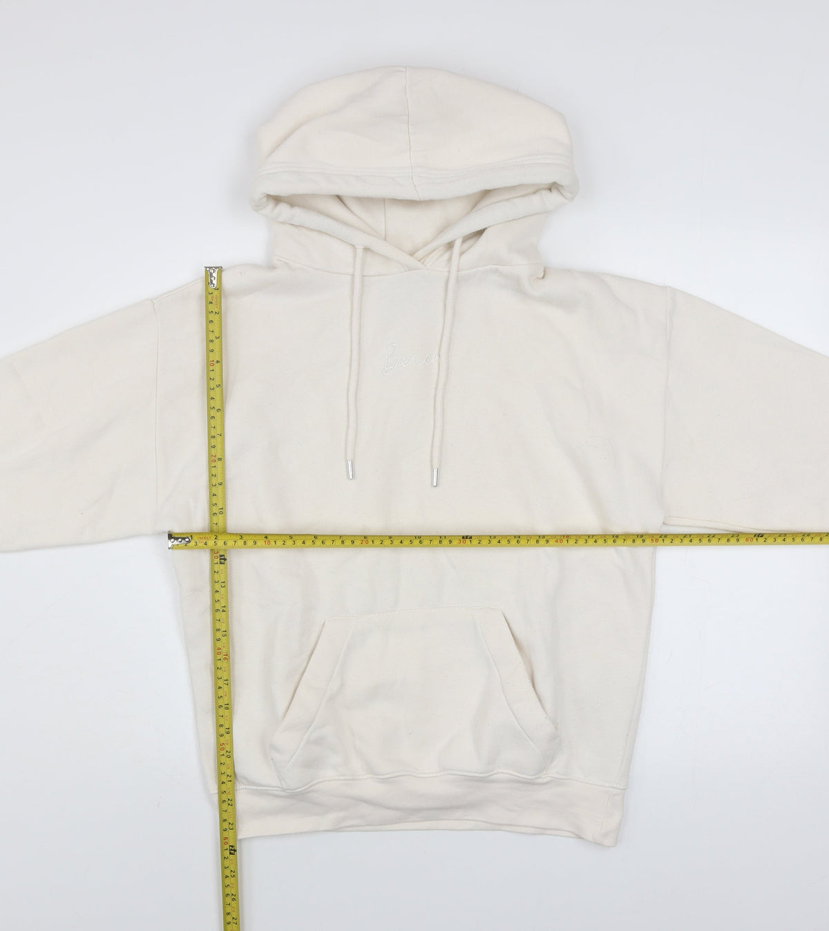 Womens UK Size 10 Bench Beige Pullover Hoodie