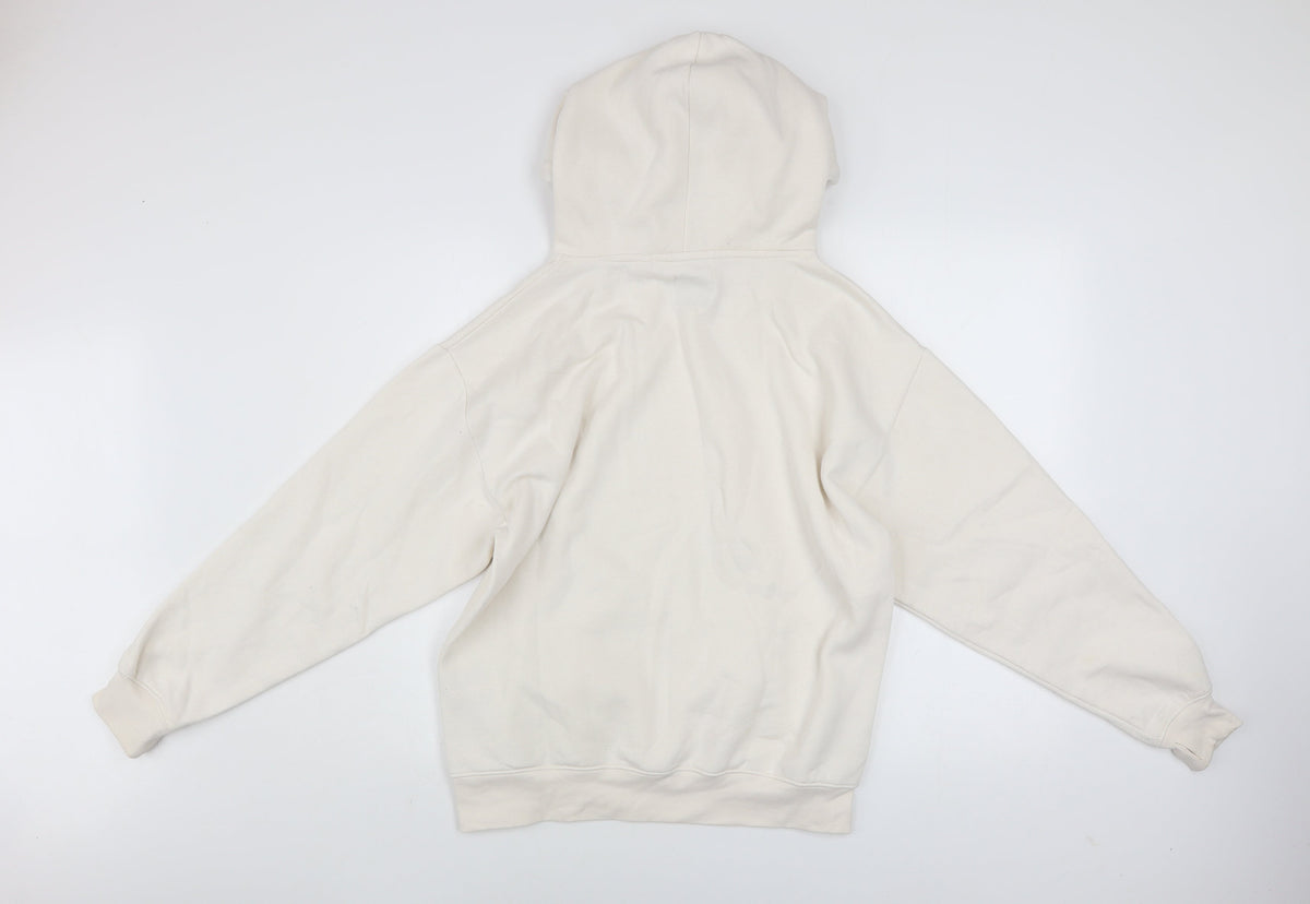 Womens UK Size 10 Bench Beige Pullover Hoodie