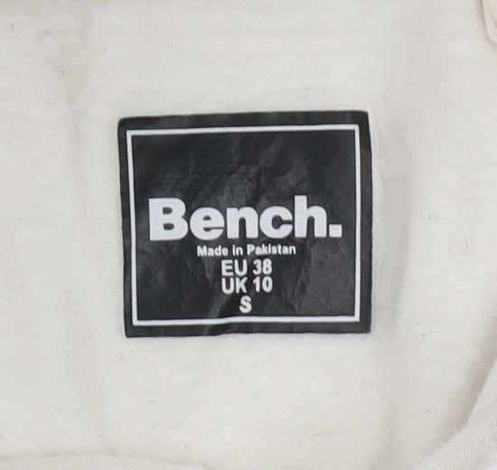 Womens UK Size 10 Bench Beige Pullover Hoodie