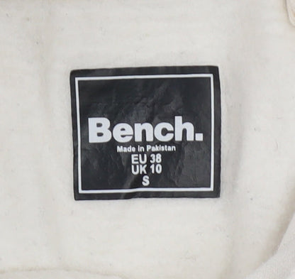 Womens UK Size 10 Bench Beige Pullover Hoodie