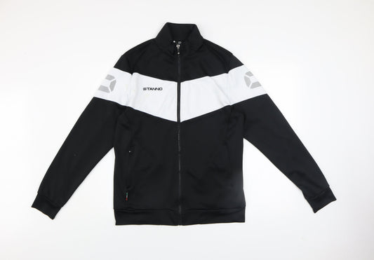 Mens UK Size M Stanno Black FootballRunning & JoggingGym & Training Jacket