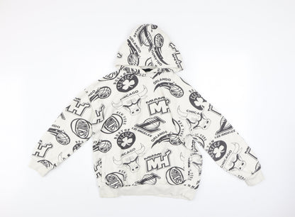 Boys UK Size 12-13 Years Marks and Spencer Multicoloured Pullover Hoodie