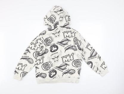 Boys UK Size 12-13 Years Marks and Spencer Multicoloured Pullover Hoodie