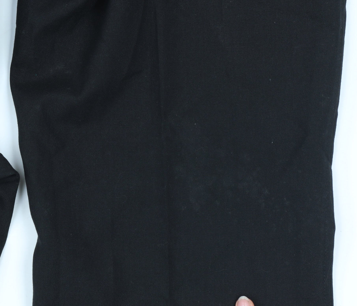 Mens UK Size 32/34 Selected Regular Fit Business Formal Workwear Black Trousers