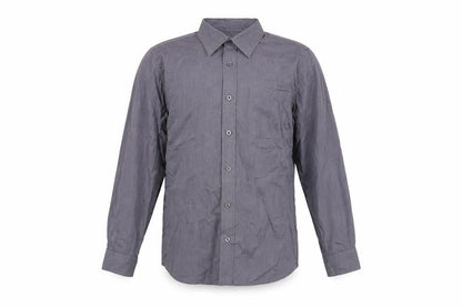 Boys UK Size 13-14 Years Dunnes Stores Grey Basic Button-Up