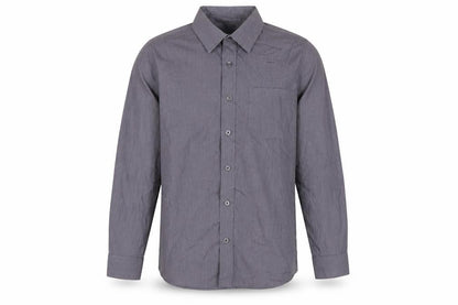 Boys UK Size 13-14 Years Dunnes Stores Grey Basic Button-Up
