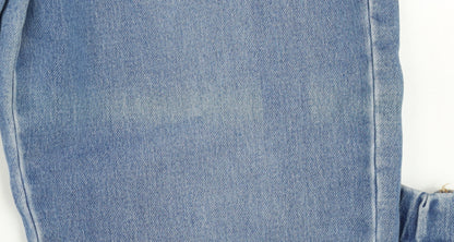 Denim Co. Girls Blue Jogger Style Jeans 11-12 Years Elastic Waist