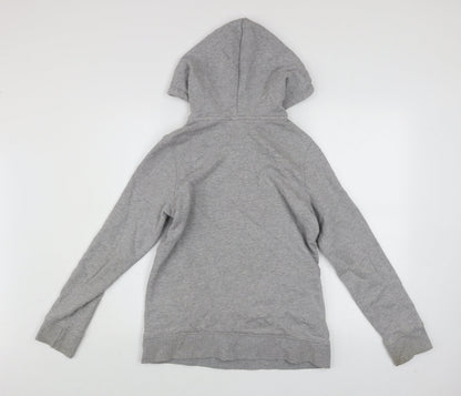 Womens UK Size 6 adidas Grey Pullover Hoodie