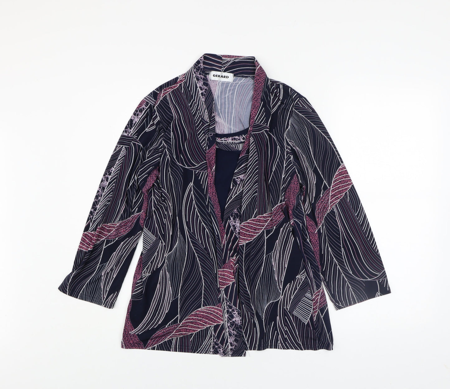Womens UK Size 16 Gerard Multicoloured Tunic Blouse