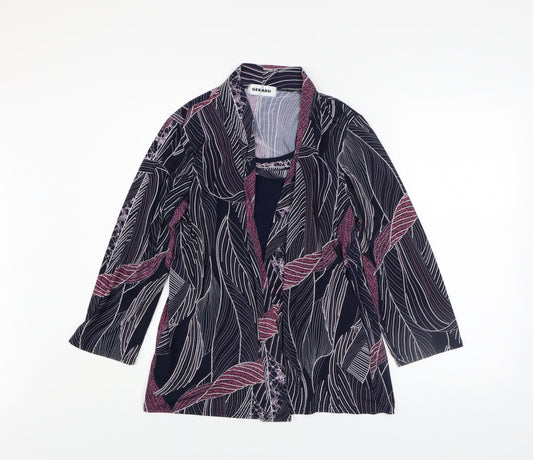 Womens UK Size 16 Gerard Multicoloured Tunic Blouse