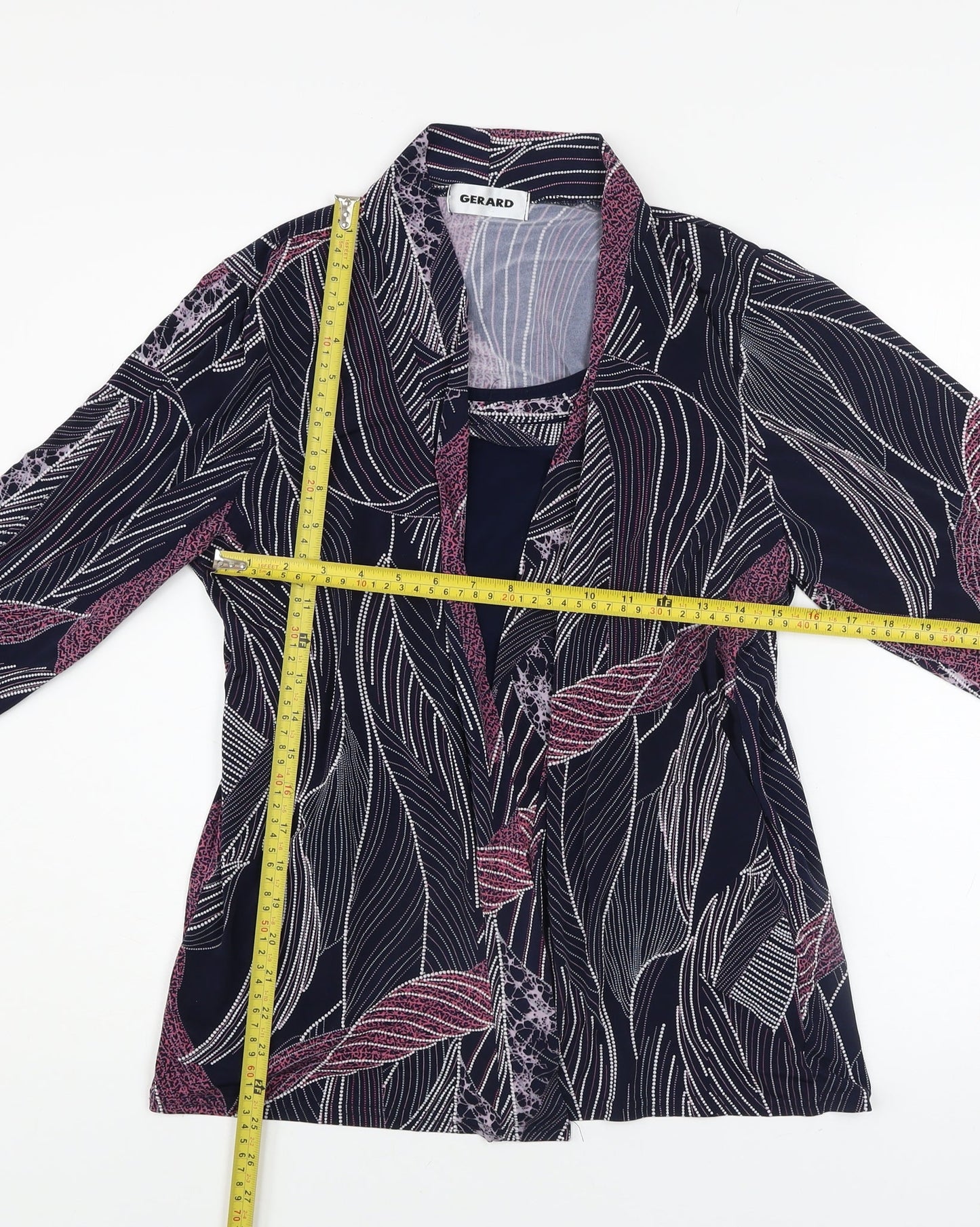 Womens UK Size 16 Gerard Multicoloured Tunic Blouse
