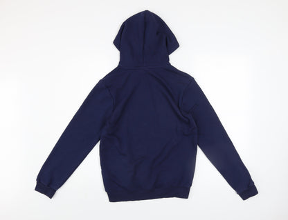 Puma Boys Blue 13-14 Years Pullover Hoodie Manchester City Graphic