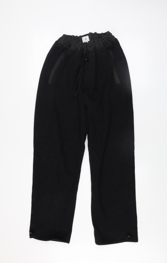 H&M Women’s Black Relaxed Fit Jogger Trousers Size L
