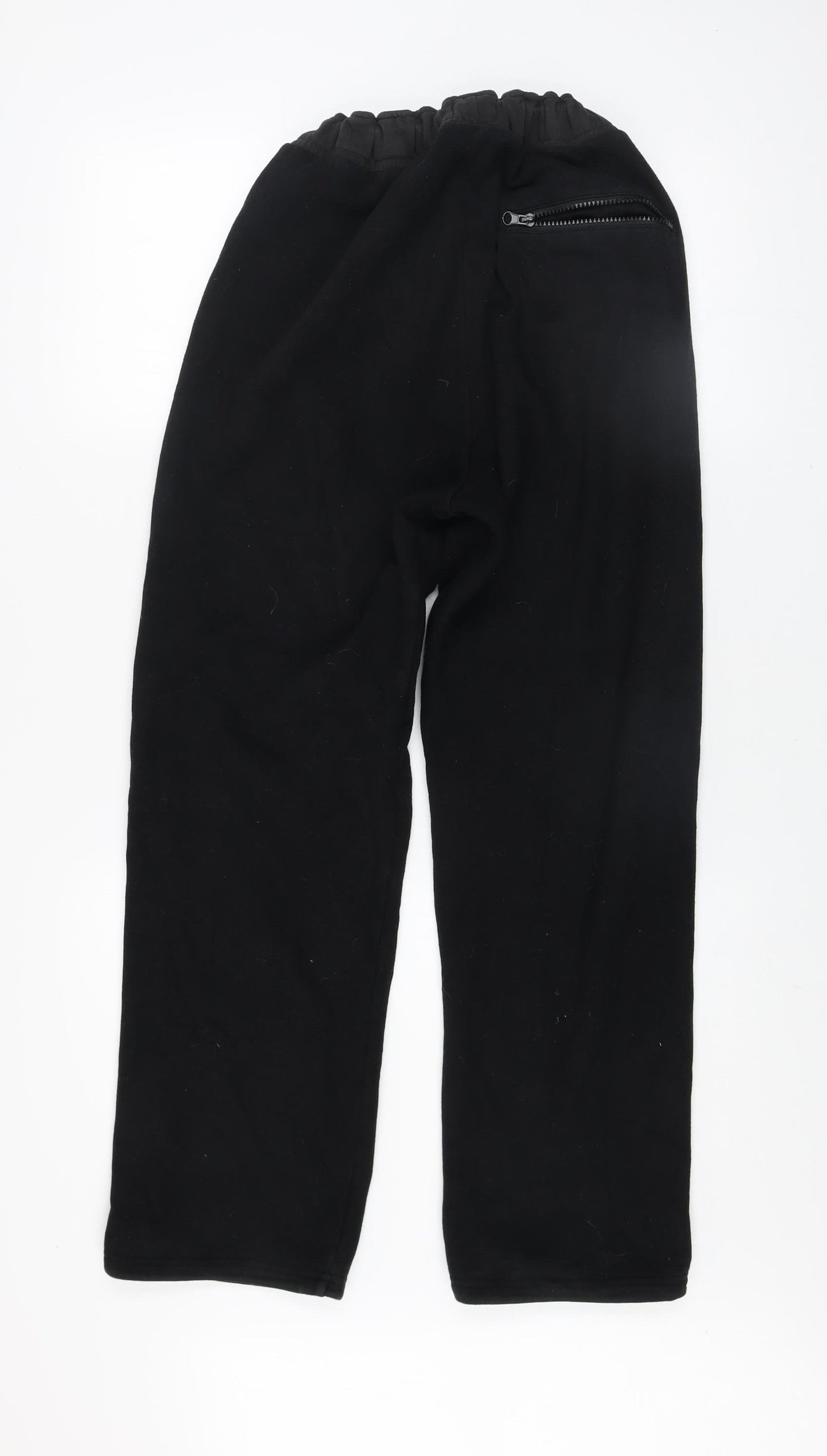H&M Women’s Black Relaxed Fit Jogger Trousers Size L
