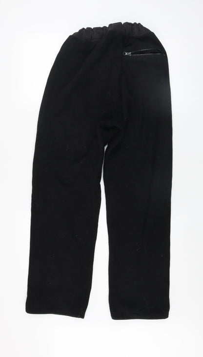 H&M Women’s Black Relaxed Fit Jogger Trousers Size L