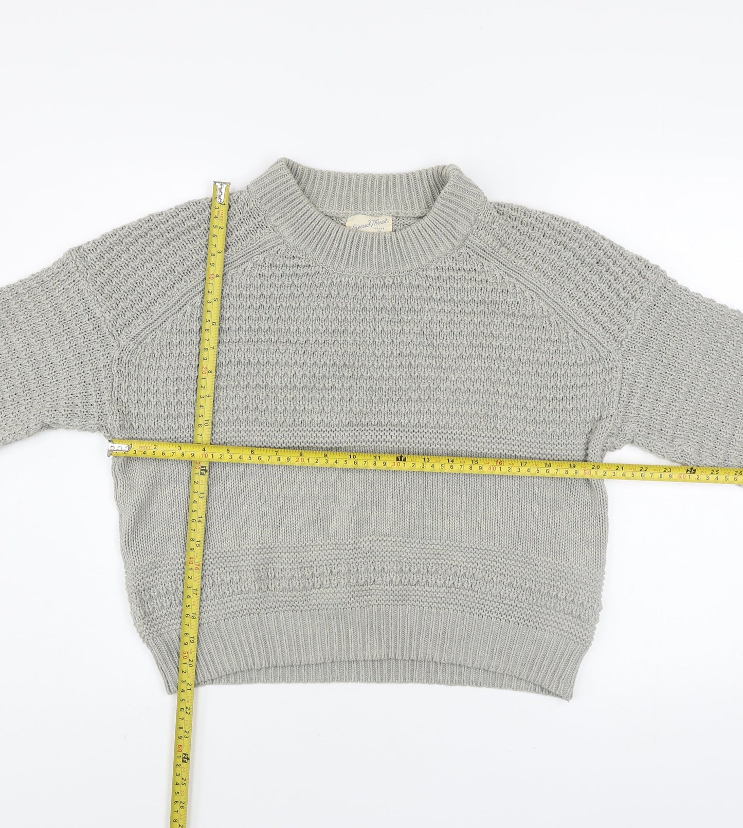 Womens UK Size XL Universal Thread Grey Pullover Jumper