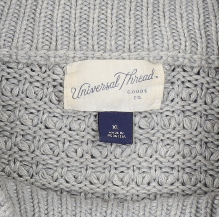 Womens UK Size XL Universal Thread Grey Pullover Jumper