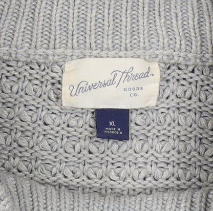 Womens UK Size XL Universal Thread Grey Pullover Jumper