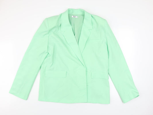 Unisex Adults UK Size S SLA The Label Green Basic Jacket
