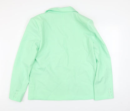 Unisex Adults UK Size S SLA The Label Green Basic Jacket
