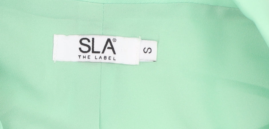 Unisex Adults UK Size S SLA The Label Green Basic Jacket