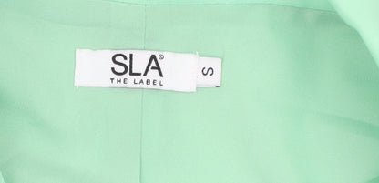 Unisex Adults UK Size S SLA The Label Green Basic Jacket