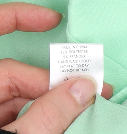 Unisex Adults UK Size S SLA The Label Green Basic Jacket
