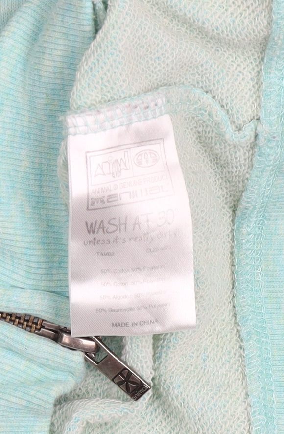 Womens UK Size 12 Animal Blue Gym & Training Walking Casual Jacket