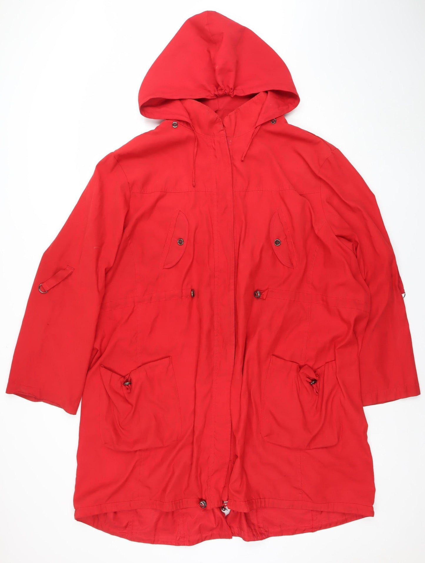 Womens UK Size 6 Challenge by Regatta Red Parka Coat