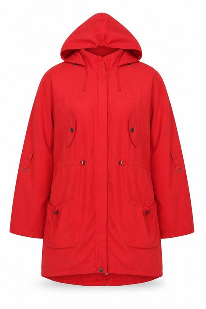 Womens UK Size 6 Challenge by Regatta Red Parka Coat