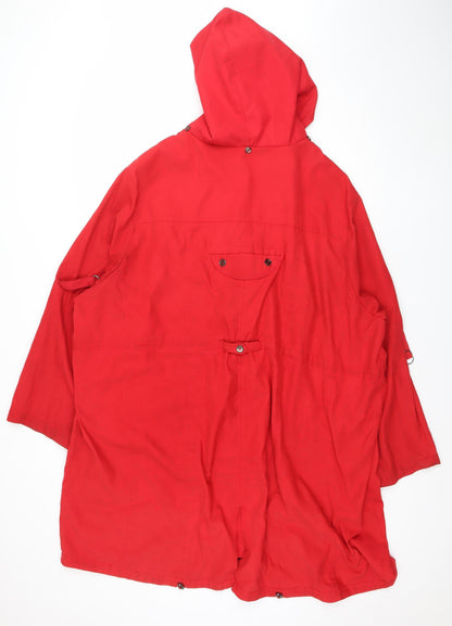Womens UK Size 6 Challenge by Regatta Red Parka Coat