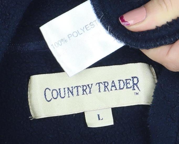 Womens UK Size L Country Trader Blue Bodywarmer