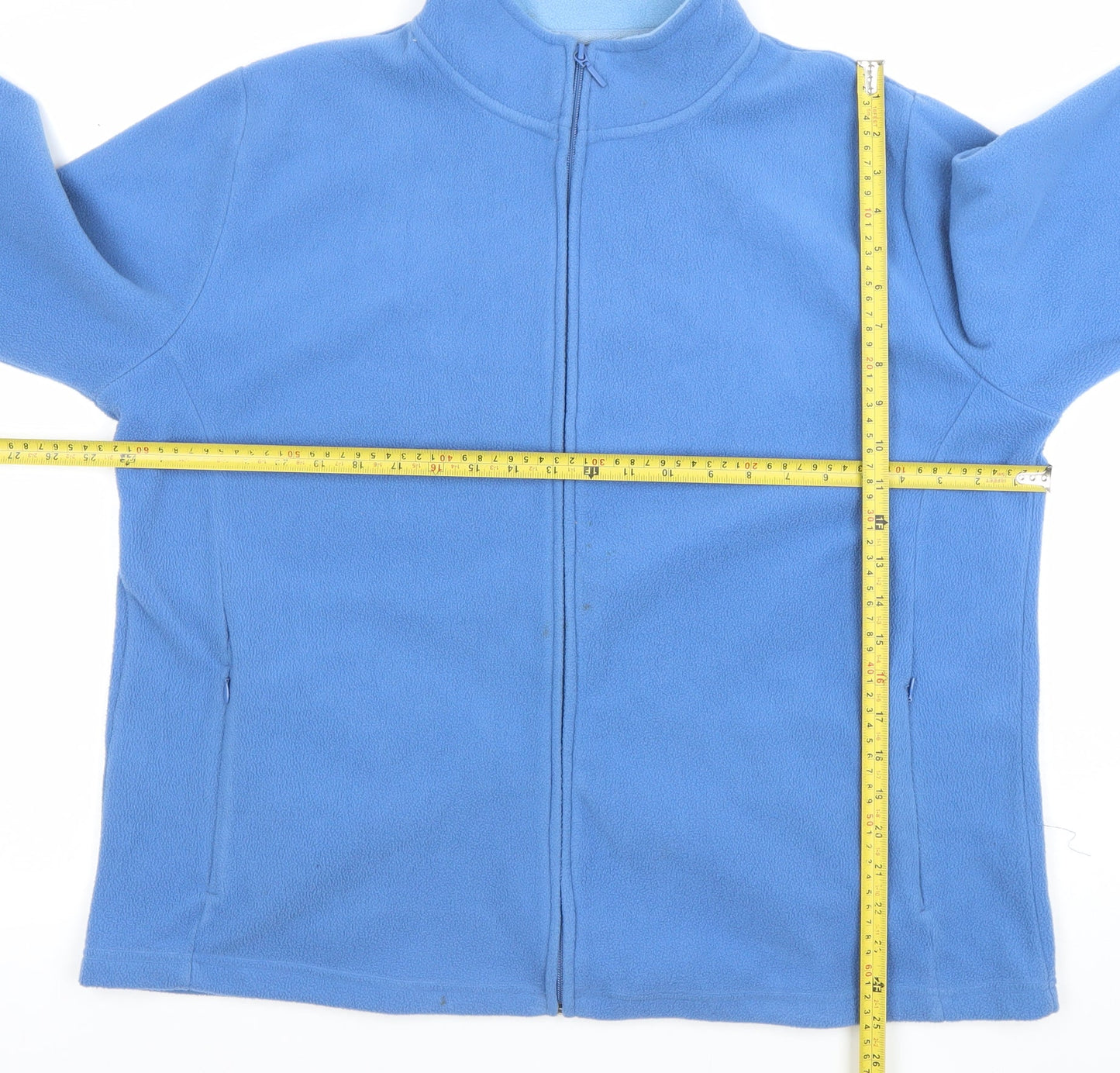 Womens UK Size 22 ISLE ESSENTIALS Blue Basic Jacket