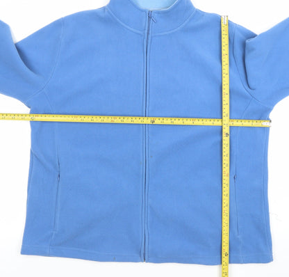 Womens UK Size 22 ISLE ESSENTIALS Blue Basic Jacket
