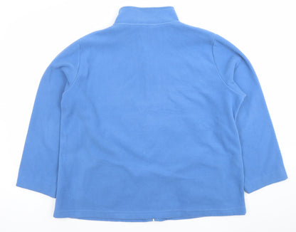 Womens UK Size 22 ISLE ESSENTIALS Blue Basic Jacket